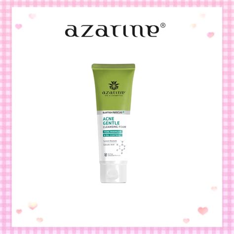 Jual Azarine Acne Gentle Cleansing Foam 60ml Shopee Indonesia