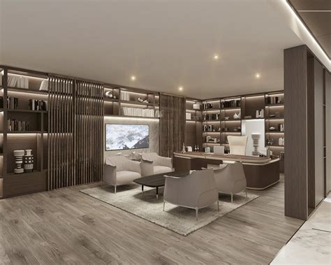 Luxury Executive Office Interior Design