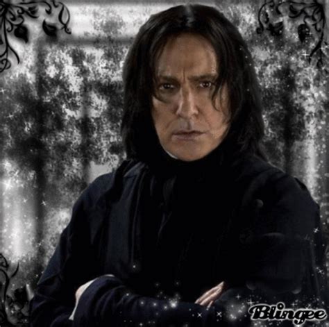 He is an exceptionally skilled wizard whose sarcastic, controlled exterior conceals deep emotions and anguish. Severus Snape Picture #118539296 | Blingee.com