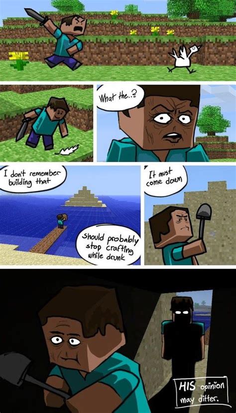 More Minecraft Comics Haha That Has Happened To Me Anyone Else