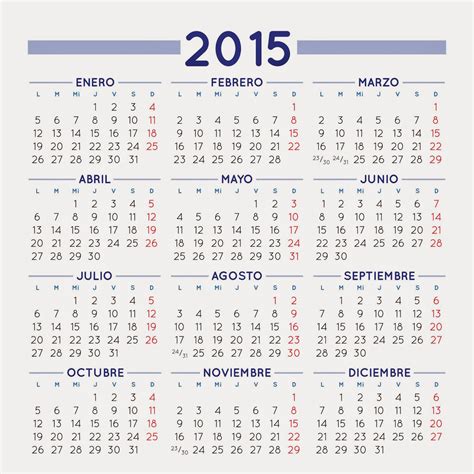 Navidad Calendario 2015