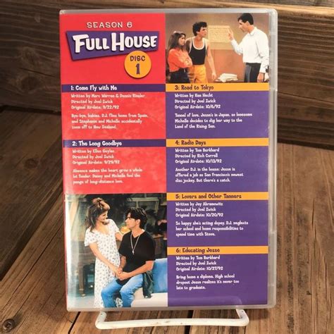 Full House The Complete Sixth Season Dvd 2007 4 Disc Set For Sale