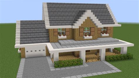 Como Fazer Uma Casa Bonita No Minecraft Youtube
