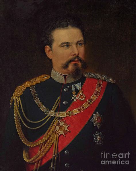Portrait Of Ludwig Ii Of Bavaria By Heritage Images