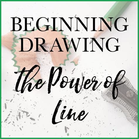 Beginning Drawing Line Richeson School Of Art And Gallery
