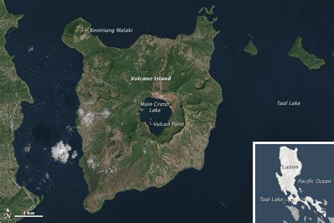 Volcano Island Of Taal