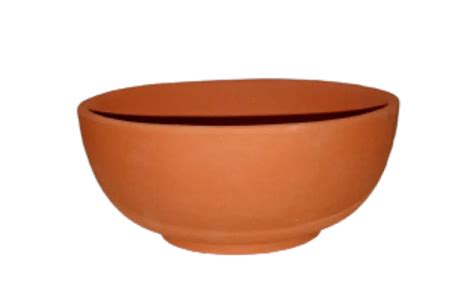 Redish Brown Clayearthenwaremitti Clay Bowl Set 250 Ml Each Set