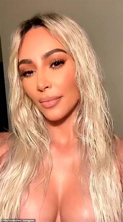 Kim Kardashian Shocks Fans With A Return To Bleach Blonde Before Revealing It Was Just A Wig