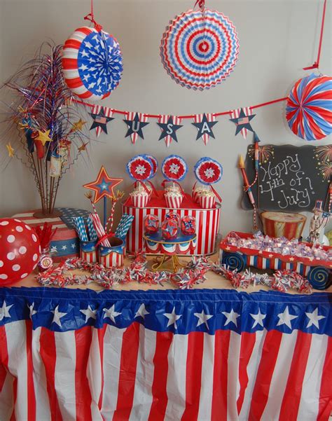 Maddysons Lane 4th Of July Party Table