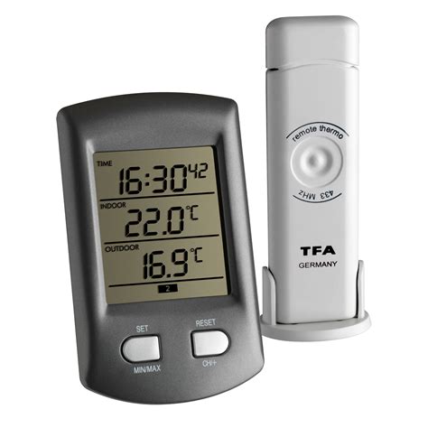 Tfa Dostmann 30303401 Funk Thermometer Ratio