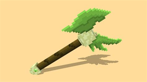 Minecraft 3d Axe 3d Model By Ogian B2d4764 Sketchfab