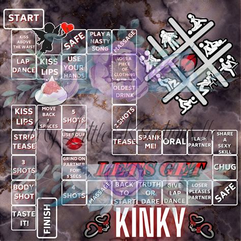 Let S Get Kinky Board Game Etsy