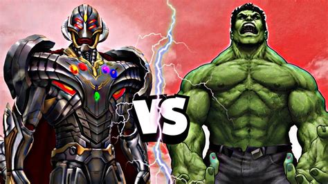 Hulk Vs Ultron Epic Battle Youtube
