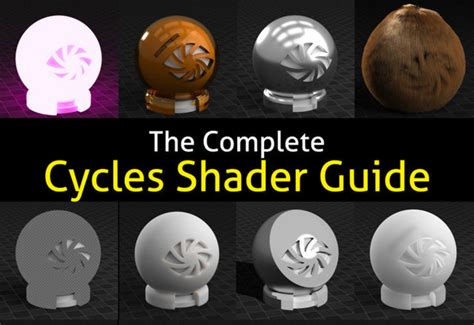 Blender Un Guide Complet Sur Les Shaders Pour Cycles