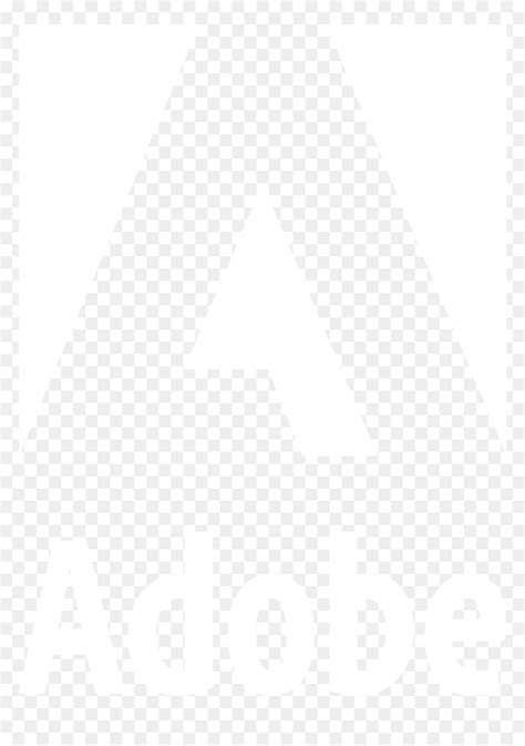 Adobe Logo Png Adobe Logo White Transparent Png Download Vhv