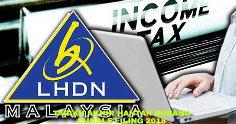 Lembaga hasil dalam negeri (lhdn) is extending the deadline for filing income tax return forms to the 30th june 2020. Tarikh Akhir Hantar Borang Cukai e-Filing 2020 LHDN - MY ...