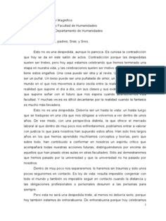 Emanuel montalvo, 39joseph montalvo, 43juan montalvo, 67. Discurso de AGRADECIMIENTO DE LA GRADUACIÓN | Romantic ...