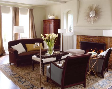 Transitional Living Room Is Cozy Yet Glamorous Glamorous Living Room