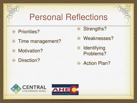 Ppt Learning Module 8 Self Reflection Practice Powerpoint