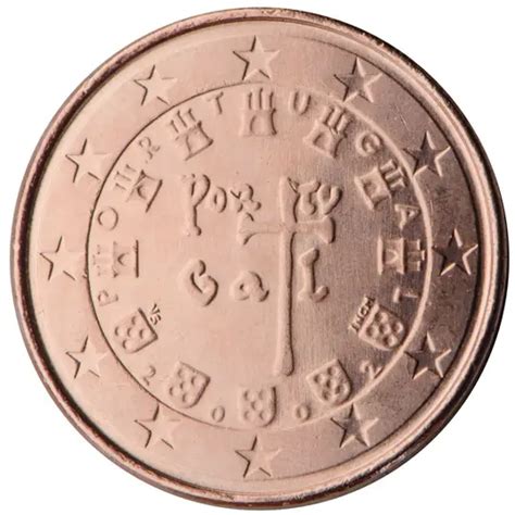 Portugal 1 Cent Coin 2002 Euro Coinstv The Online Eurocoins Catalogue