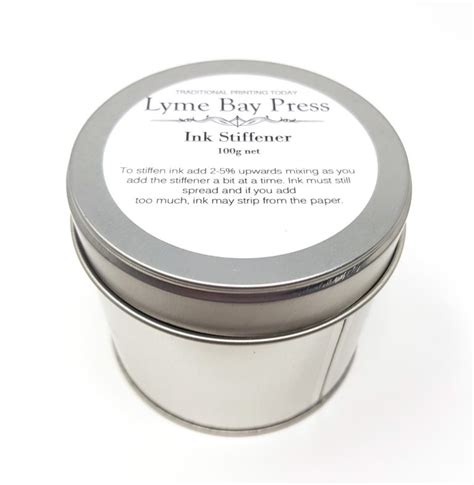 Ink Stiffener Lyme Bay Press Letterpress Supplies