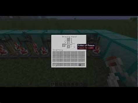 Open the brewing stand menu first, open your brewing stand so that you have the brewing stand menu that looks like. Minecraft- How to make a Splash Potion of Poison 2 ...