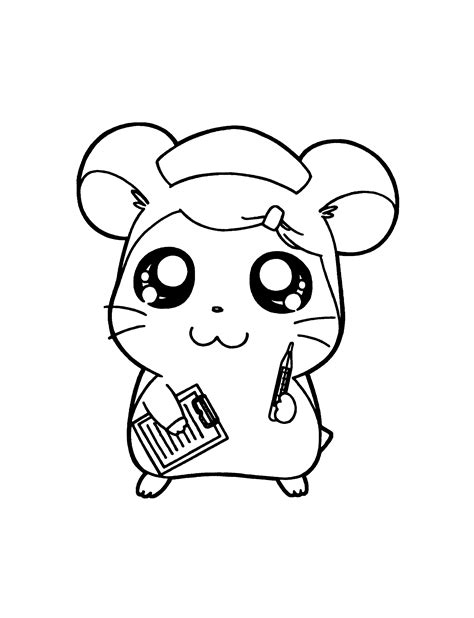 Hamtaro Coloring Pages Coloring Pages Funny Coloring Book Coloring