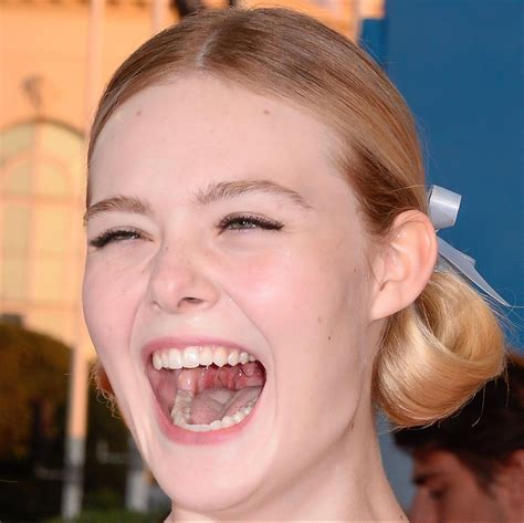 Elle Fanning Celebritymouths