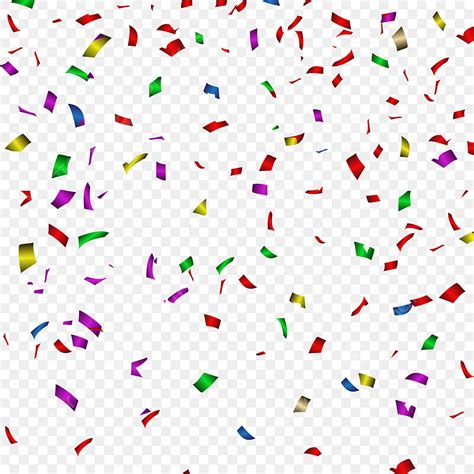 Confetti Celebration Party Vector Png Images Colorful Celebration