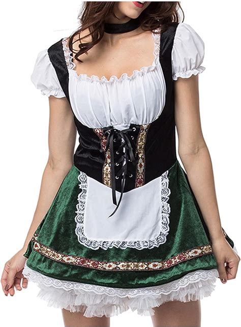 5665 oktoberfest dirndl kostüm bayerisches damen trachtenkleid dirndl damen i trachtenkleid