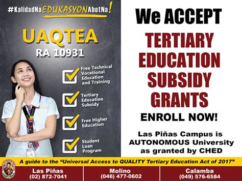 With Ra 10931 Free Education Is Now Possible University Of