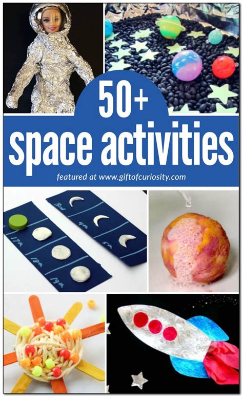For my father's dragon, we packed a backpack with various items from the book (a comb, a stuffed dragon, tangerine, bubble gum, rope) and each kid picked one. 50+ awesome space activities for kids | Teaching Preschool ...