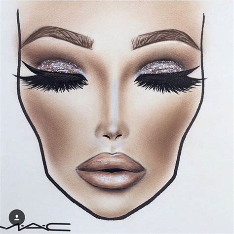 Face Chart Imprescindible Para El Maquillador Profesional