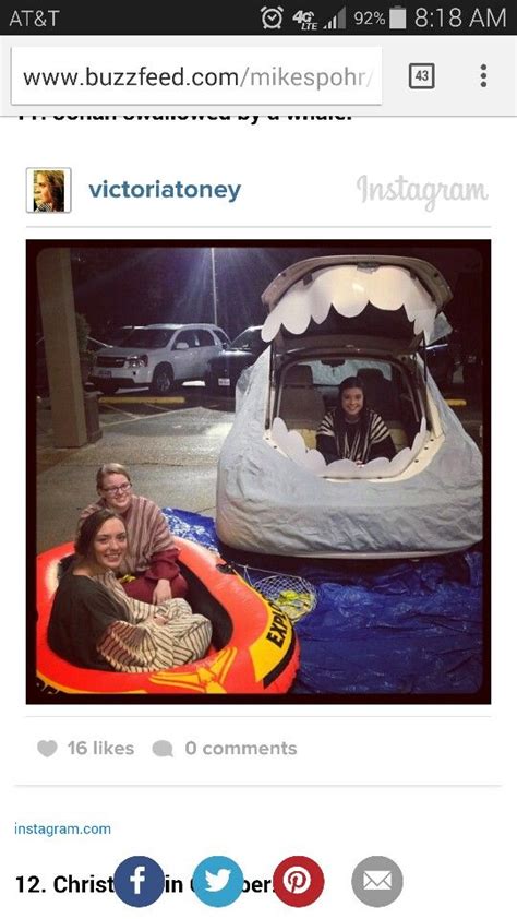 Trunk Or Treat Idea Jonah Swallowed By The Whale Trunk Or Treat Whale Get Instagram