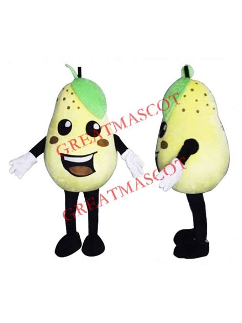 Happy Pear Mascot Costume