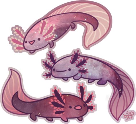 Space Axolotl Cute Art Cute Animal Drawings Cute Drawings