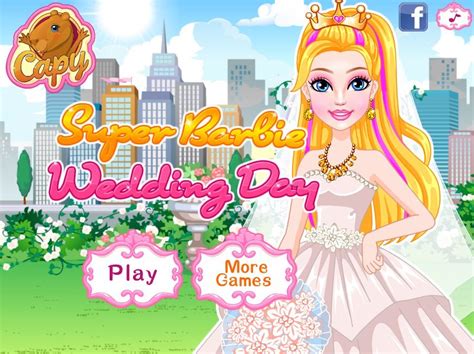 Super Barbie Wedding Game Fun Girls Games
