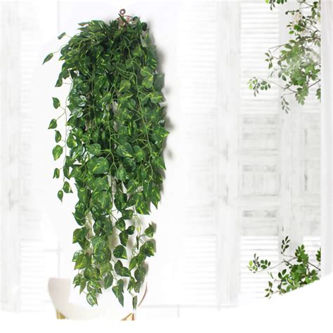 Youloveit 2 Bunch Artificial Ivy Vine Fake Foliage Hanging Leaf Garland