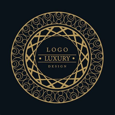 Vector Amazing Luxury Logo Designs Vetor Grátis