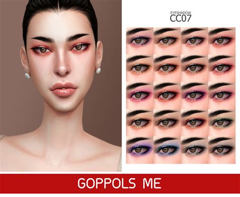 Gpme Gold Eyeshadow Cc 07 At Goppols Me Sims 4 Updates