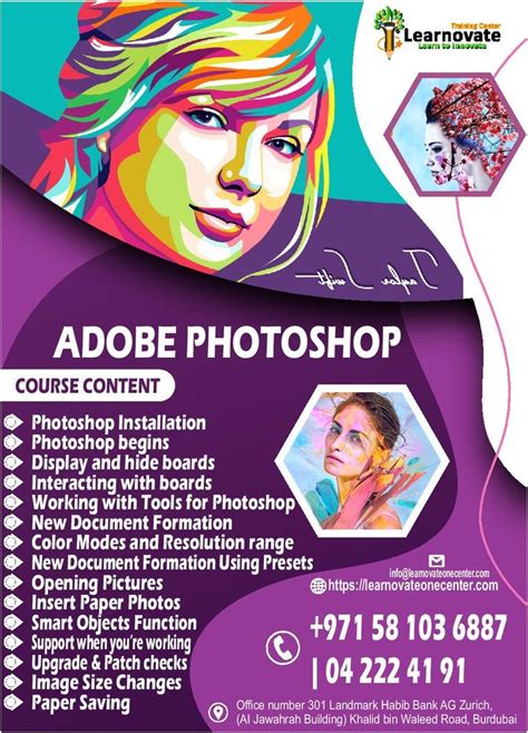 Adobe Photoshop Training In Dubai Photoshop Course Photoshop