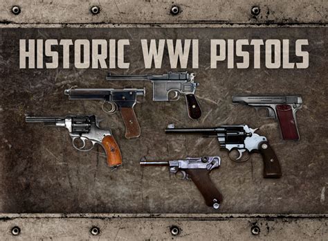 World War I Pistols Wideners Shooting Hunting And Gun Blog