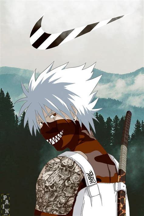 Cool Naruto Wallpapers Nike Draw Front