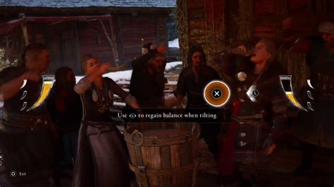Drinking Contest Easy Win Assassin S Creed Valhalla Youtube