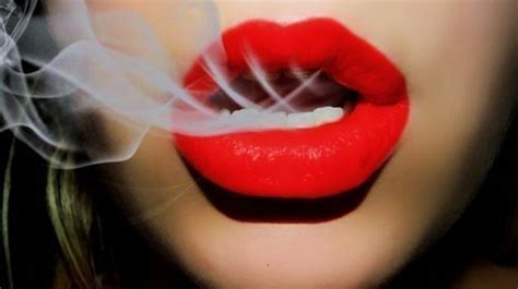 Lipstick Photography Red Lips Smoke Favimcom 458709 Flickr