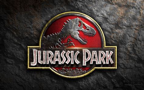 Jurassic Park Logo Desktop Wallpaper On Behance Images And Photos Finder