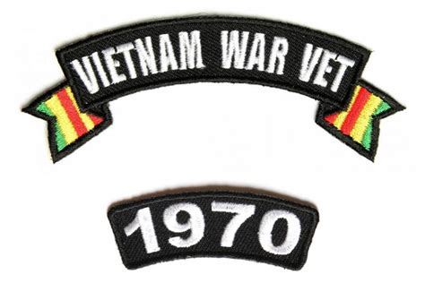 Vietnam War Vet 1970 Patch Set Vietnam War Patches Thecheapplace