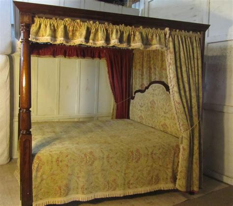 These throwbacks also often feature ruffled. Large Victorian Mahogany 6ft Four Poster Bed - Antiques Atlas