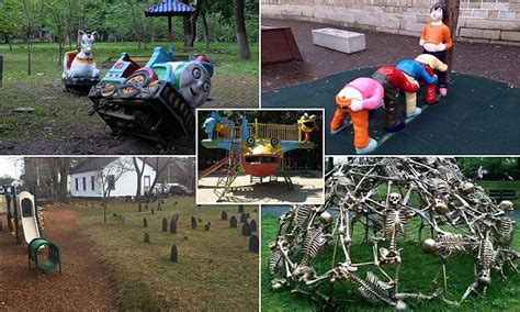 The Creepiest Playgrounds In The World Revealed Daily Mail Online