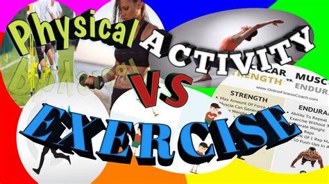 What Is The Difference Physical Activity Vs Exercise L Y Not99 Youtube